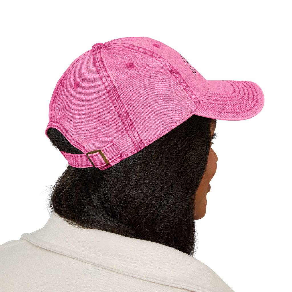 Blessed Embroidered Vintage Cap - Distressed Christian Baseball Hat