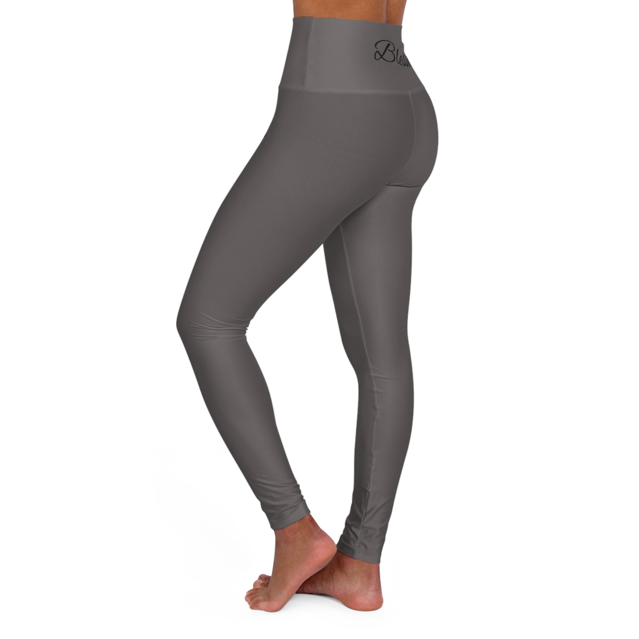 Blessed High-Waist Yoga Leggings — Comfortable AOP Activewear
