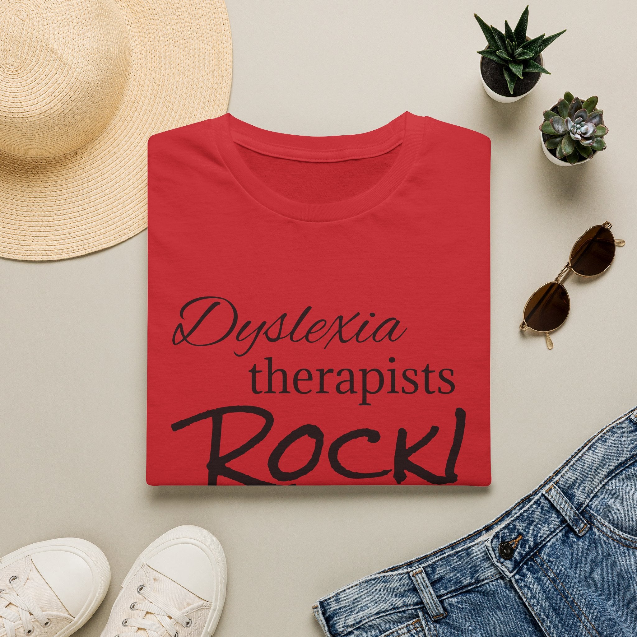 Dyslexia Therapists Rock T-Shirt