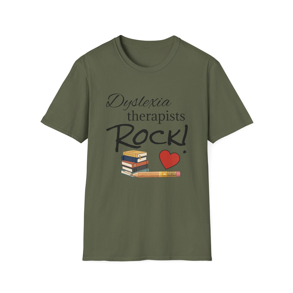 Dyslexia Therapists Rock T-Shirt