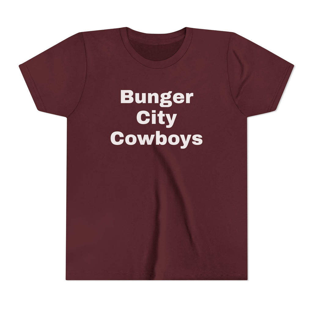 Youth Tee — "Bunger City Cowboys" Shirt
