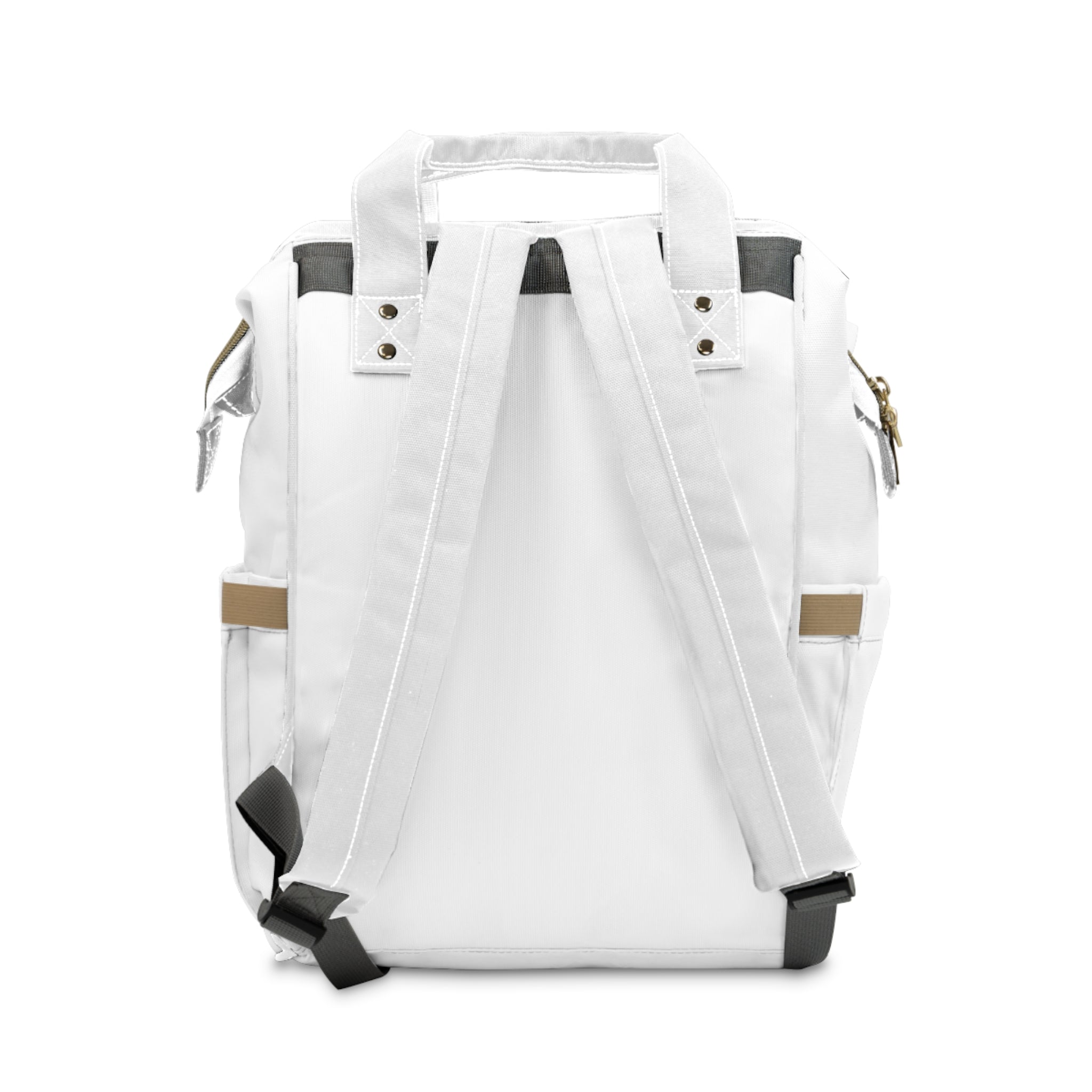 Cow Print Diaper Backpack — Multifunctional Baby Bag with Changing Compartments