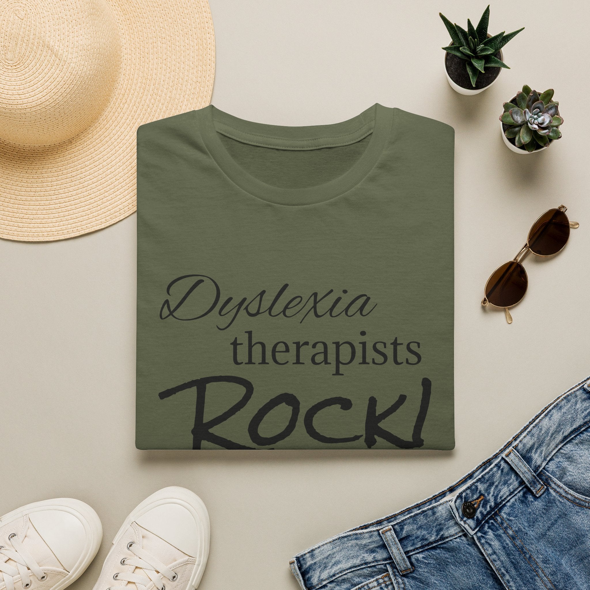 Dyslexia Therapists Rock T-Shirt
