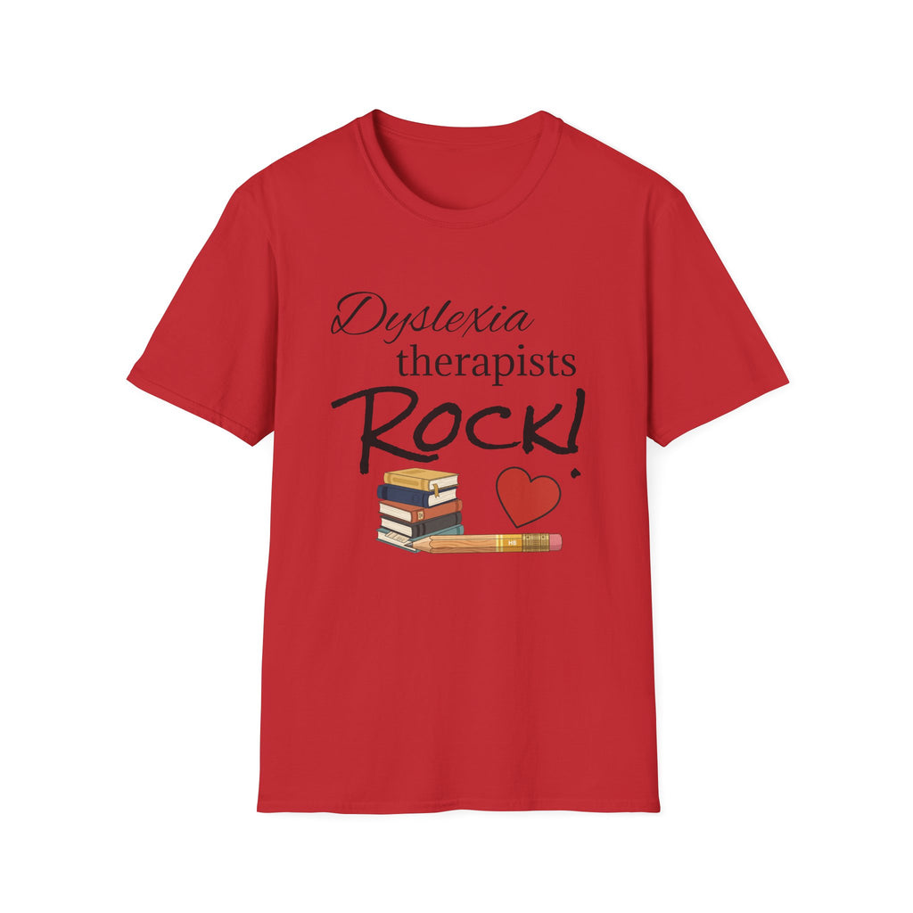 Dyslexia Therapists Rock T-Shirt