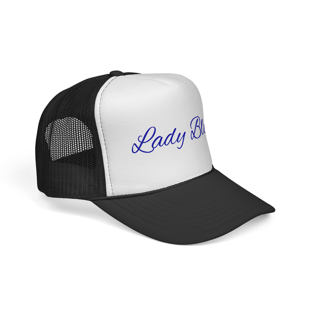 "Lady Blues" Script Mesh Baseball Hat