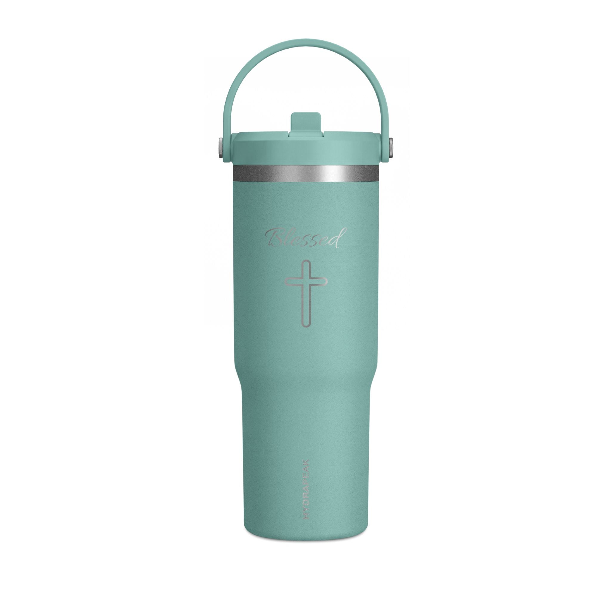 Blessed Cross 32oz Tumbler — Insulated Nomad Travel Cup