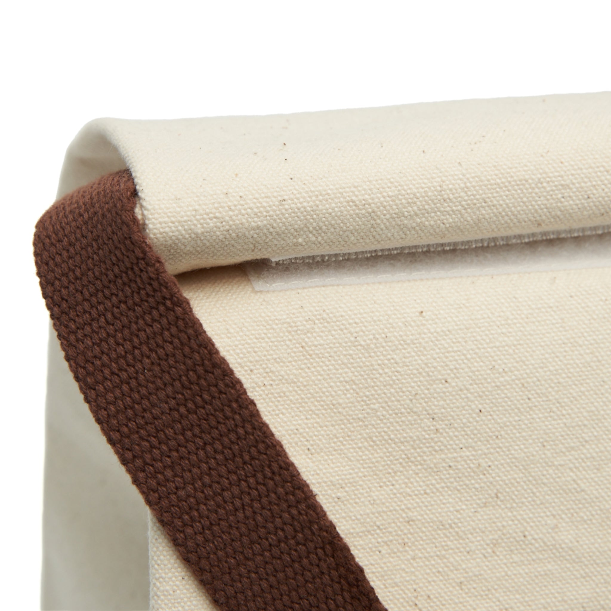 Canvas Reusable Insulated Lunch Tote with Strap