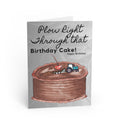 Birthday Card — 'Plow Right Through That Birthday Cake!' Funny Tractor Farm Greeting Card