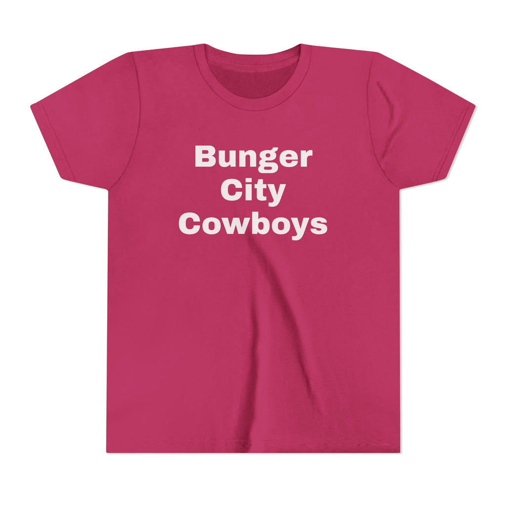Youth Tee — "Bunger City Cowboys" Shirt