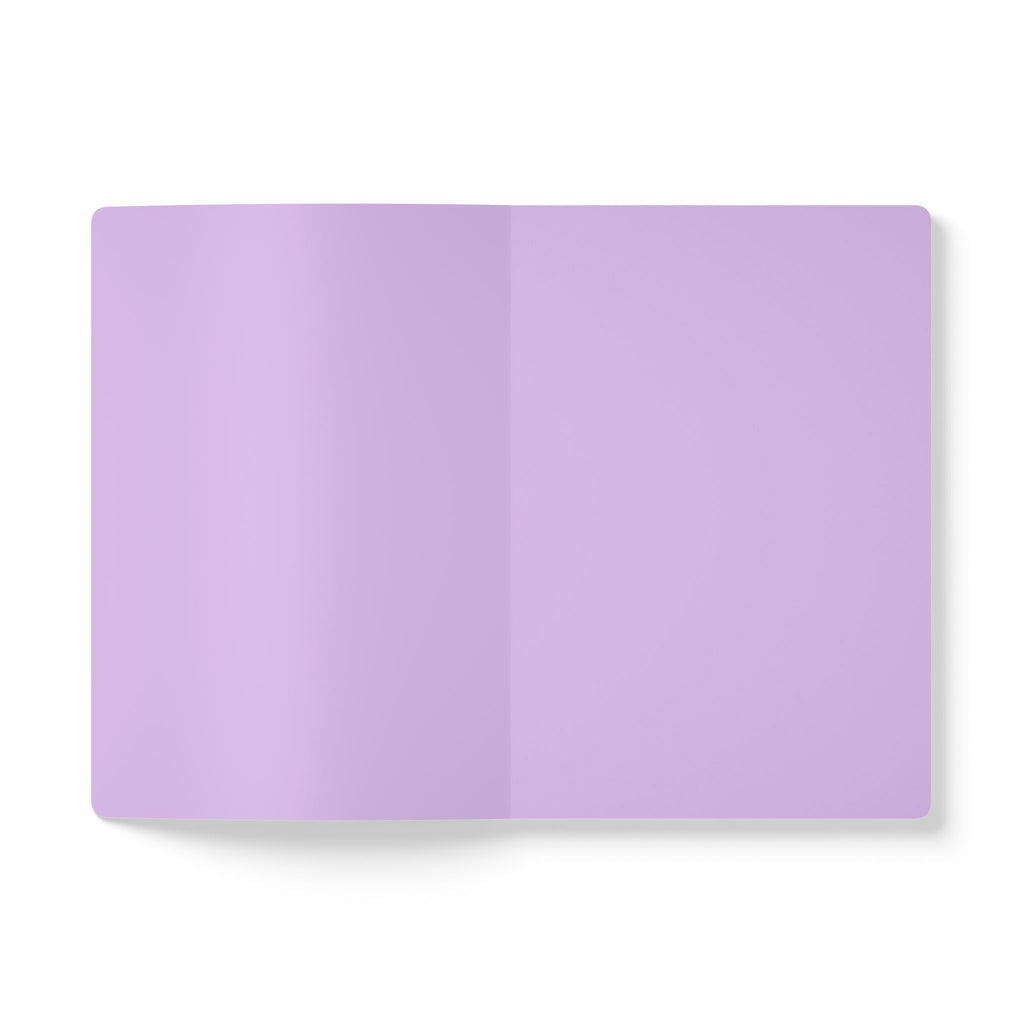 Cow Sketch Softcover Journal — "I can do all things" Inspirational Christian Notebook