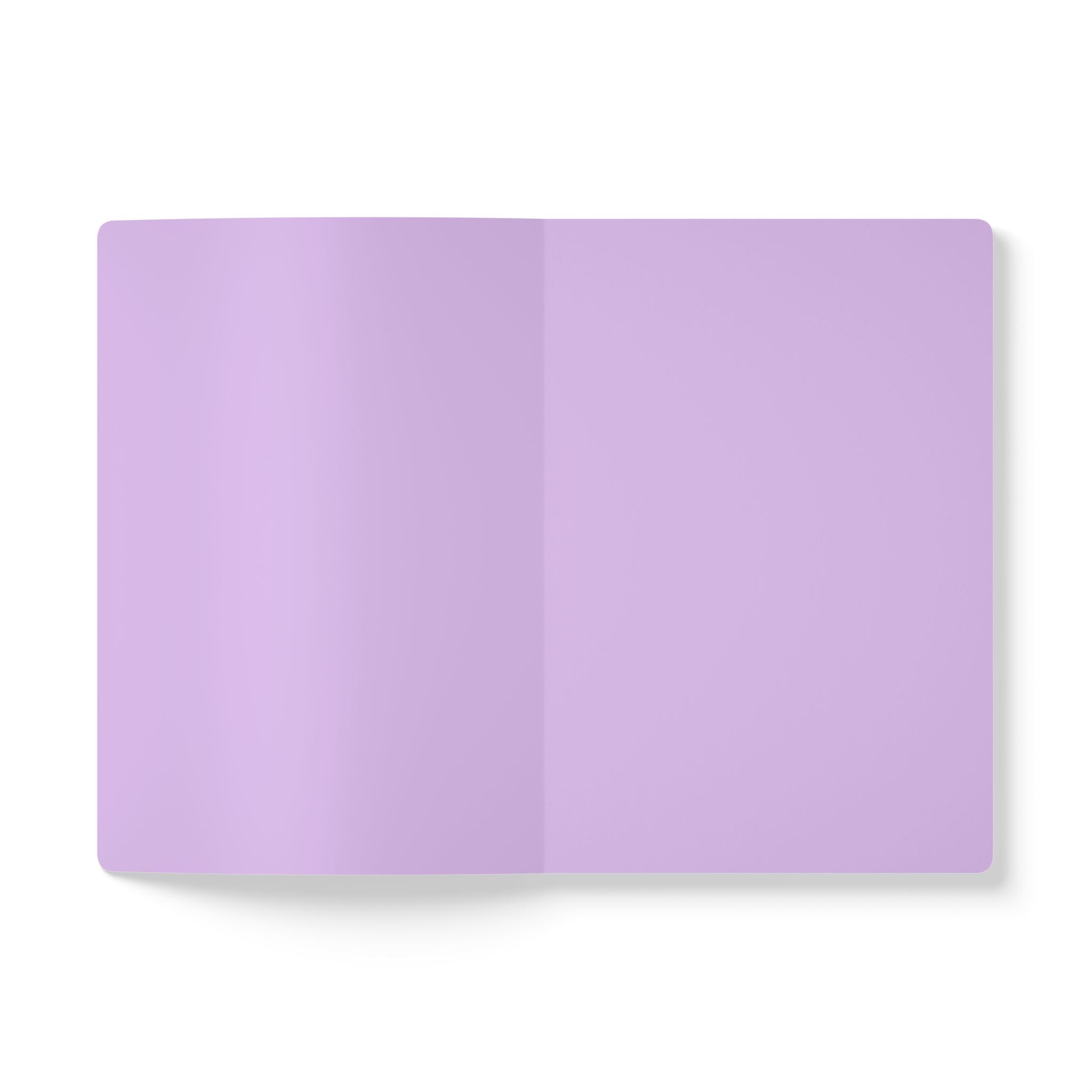 Cow Sketch Softcover Journal — "I can do all things" Inspirational Christian Notebook