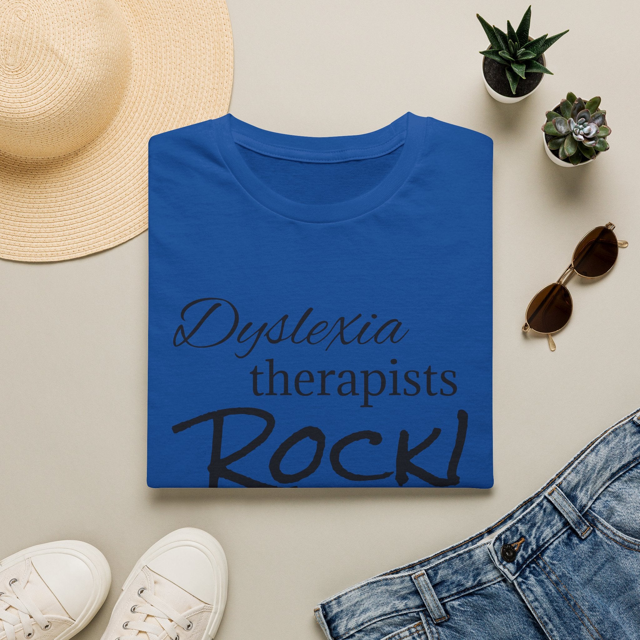 Dyslexia Therapists Rock T-Shirt