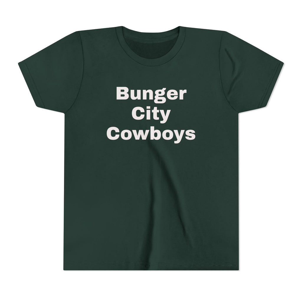 Youth Tee — "Bunger City Cowboys" Shirt