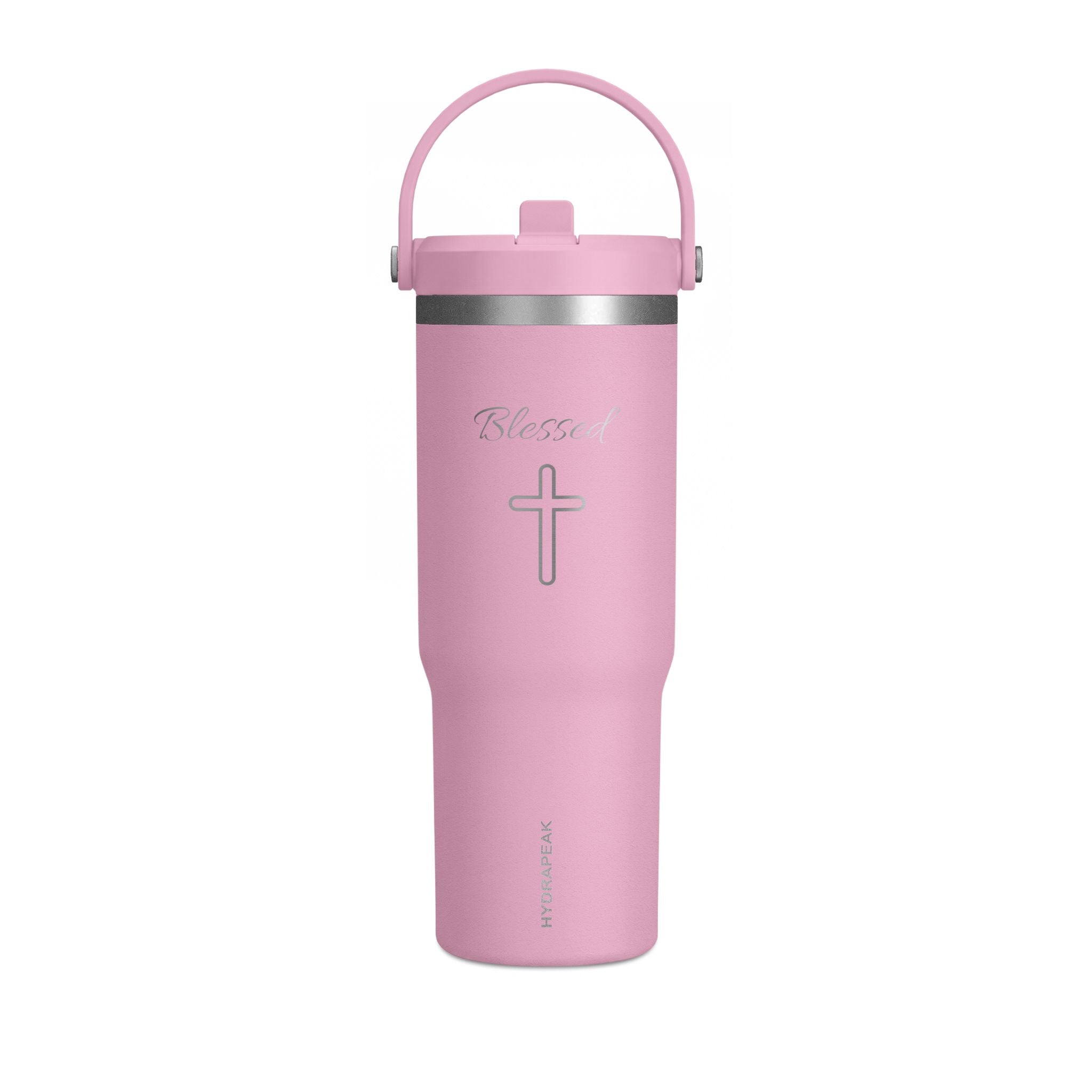 Blessed Cross 32oz Tumbler — Insulated Nomad Travel Cup
