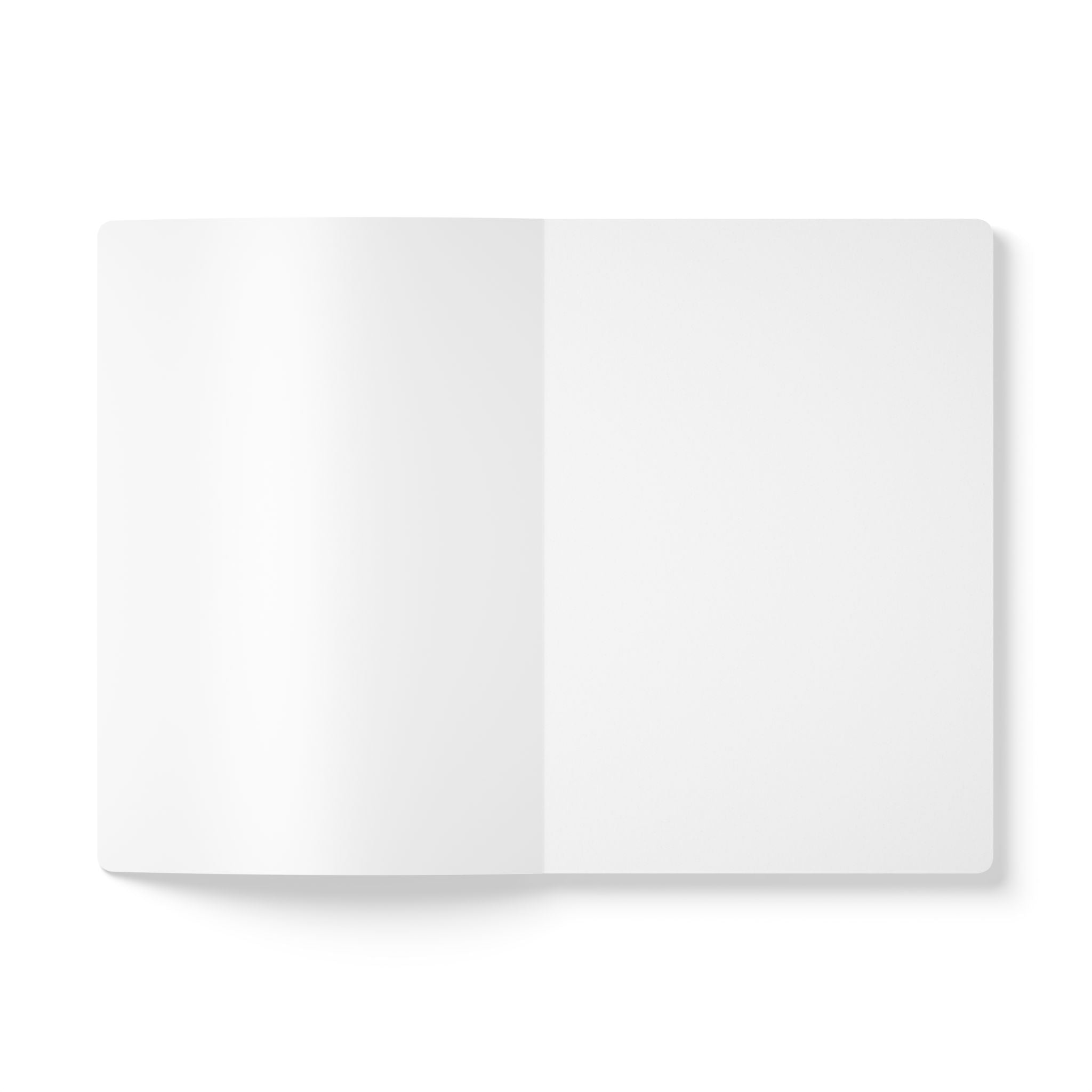 Cow Sketch Softcover Journal — "I can do all things" Inspirational Christian Notebook