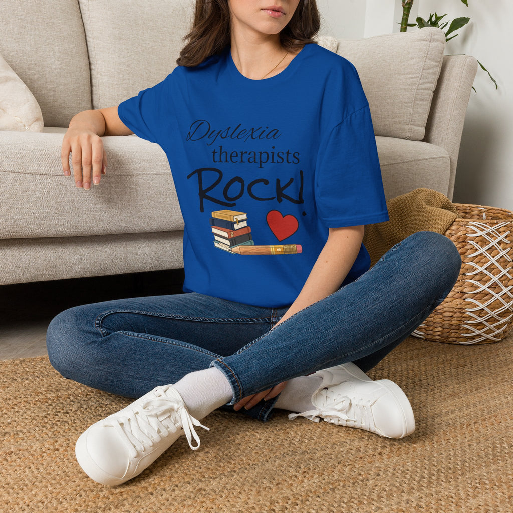 Dyslexia Therapists Rock T-Shirt