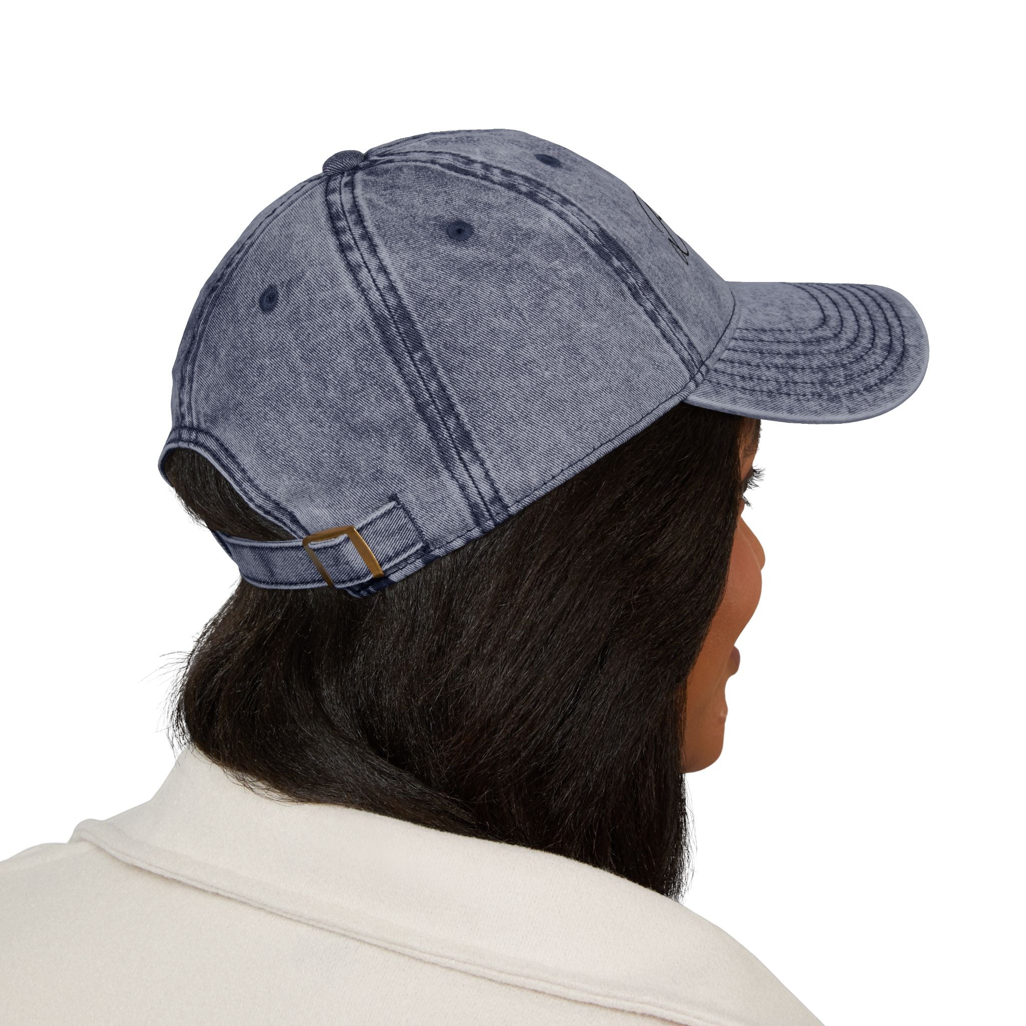 Blessed Embroidered Vintage Cap - Distressed Christian Baseball Hat