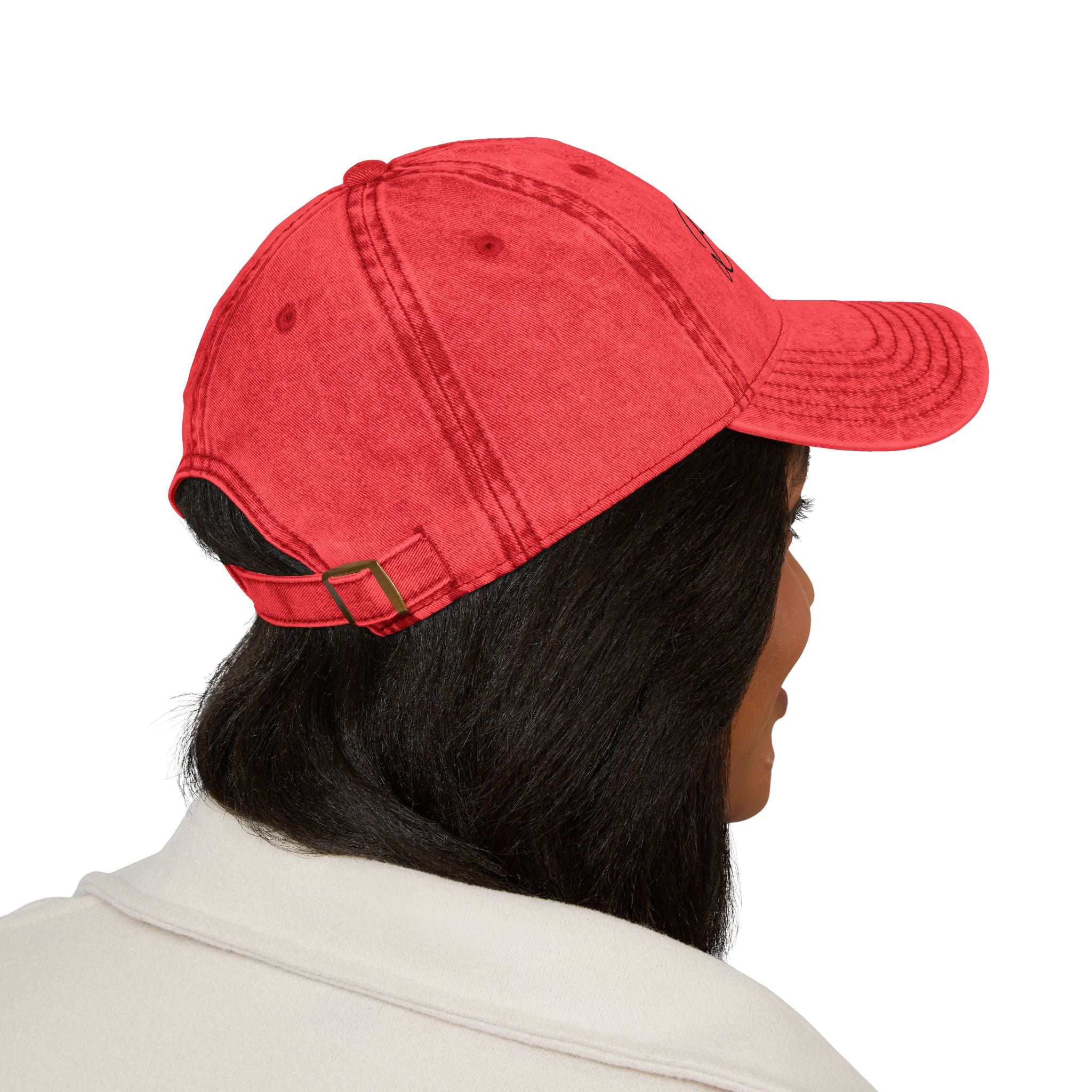 Blessed Embroidered Vintage Cap - Distressed Christian Baseball Hat