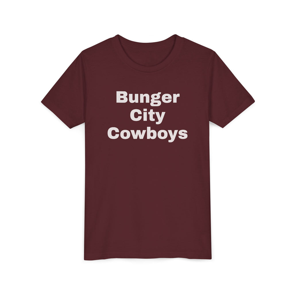 Youth Tee — "Bunger City Cowboys" Shirt