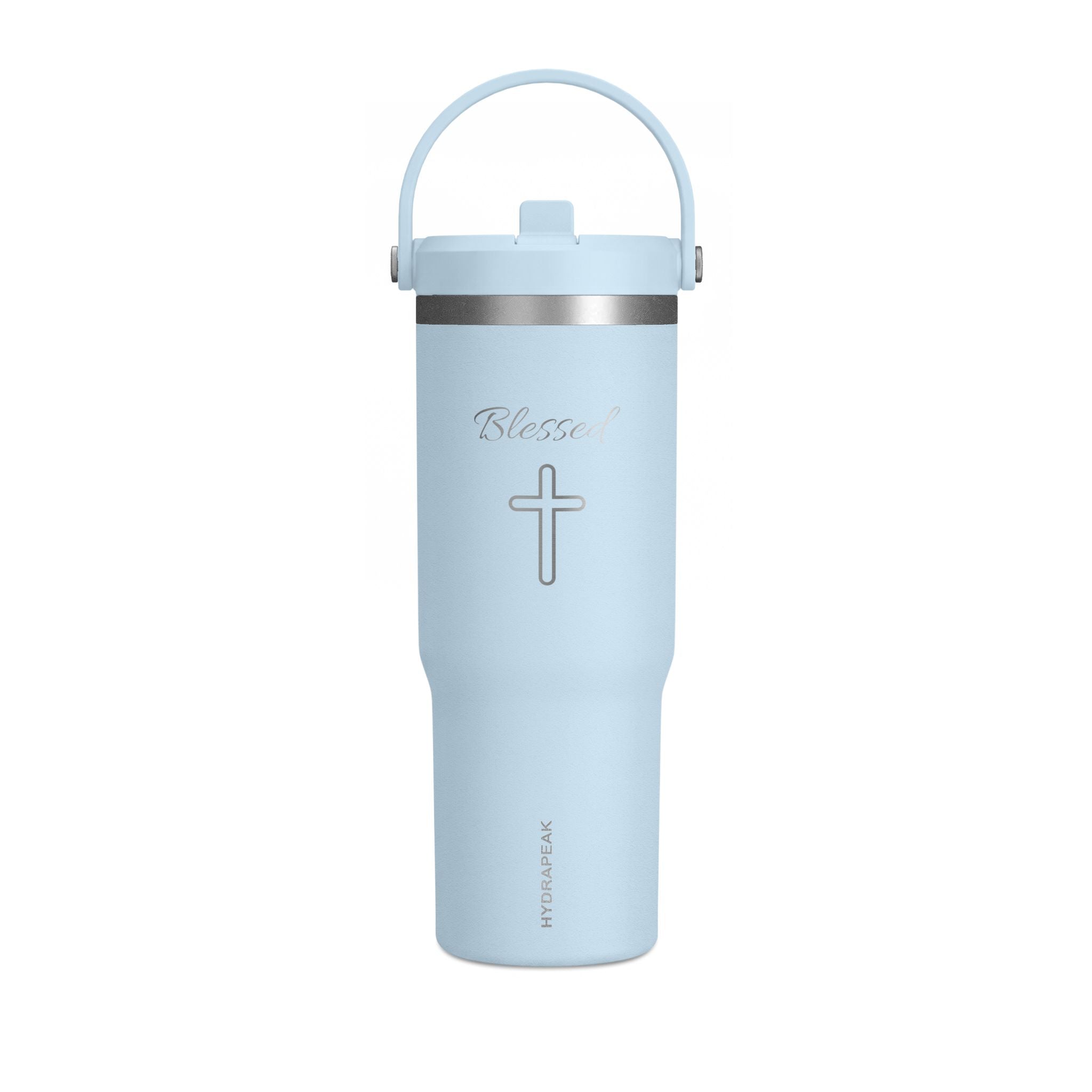 Blessed Cross 32oz Tumbler — Insulated Nomad Travel Cup