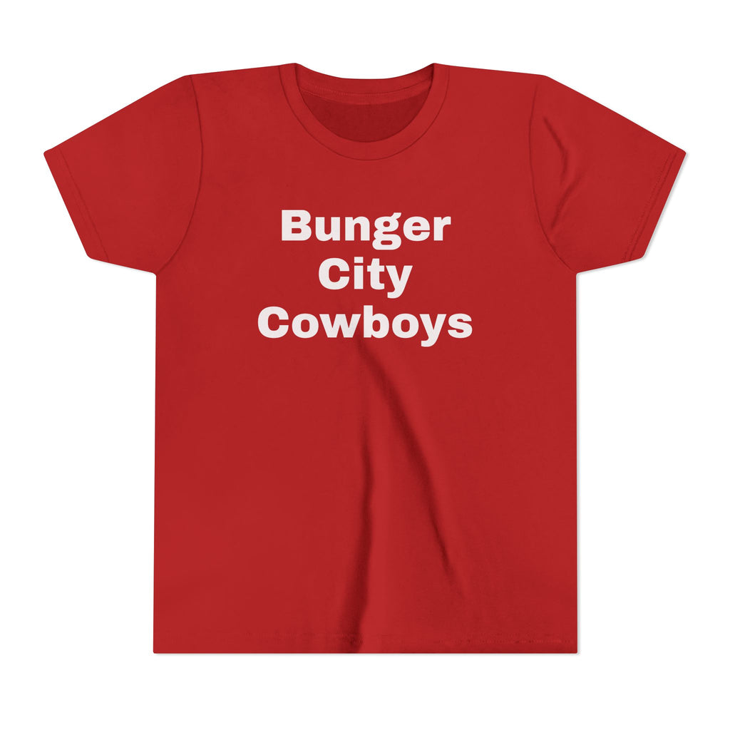 Youth Tee — "Bunger City Cowboys" Shirt