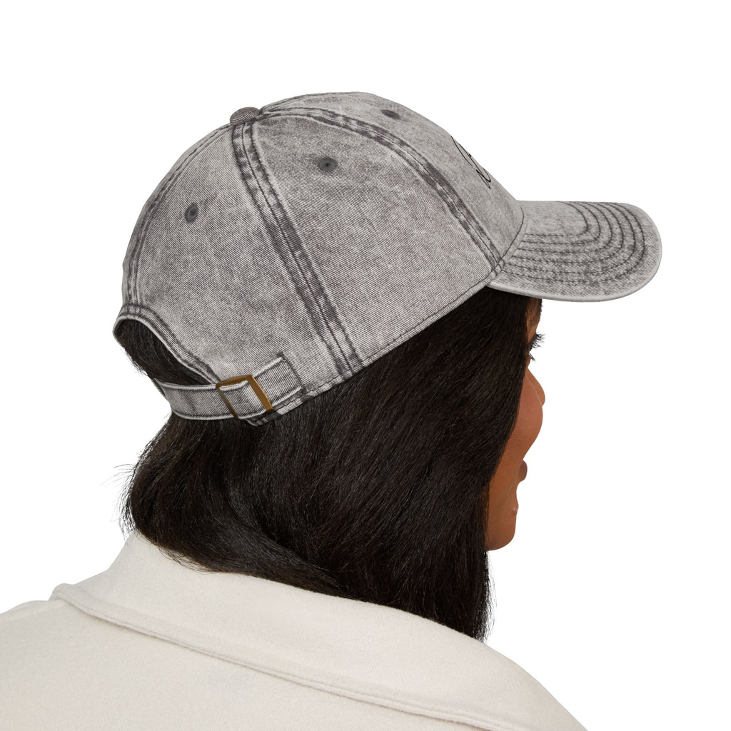 Blessed Embroidered Vintage Cap - Distressed Christian Baseball Hat