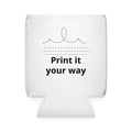 Can Cooler Sleeve - Minimal Wave Stitch Design Koozie