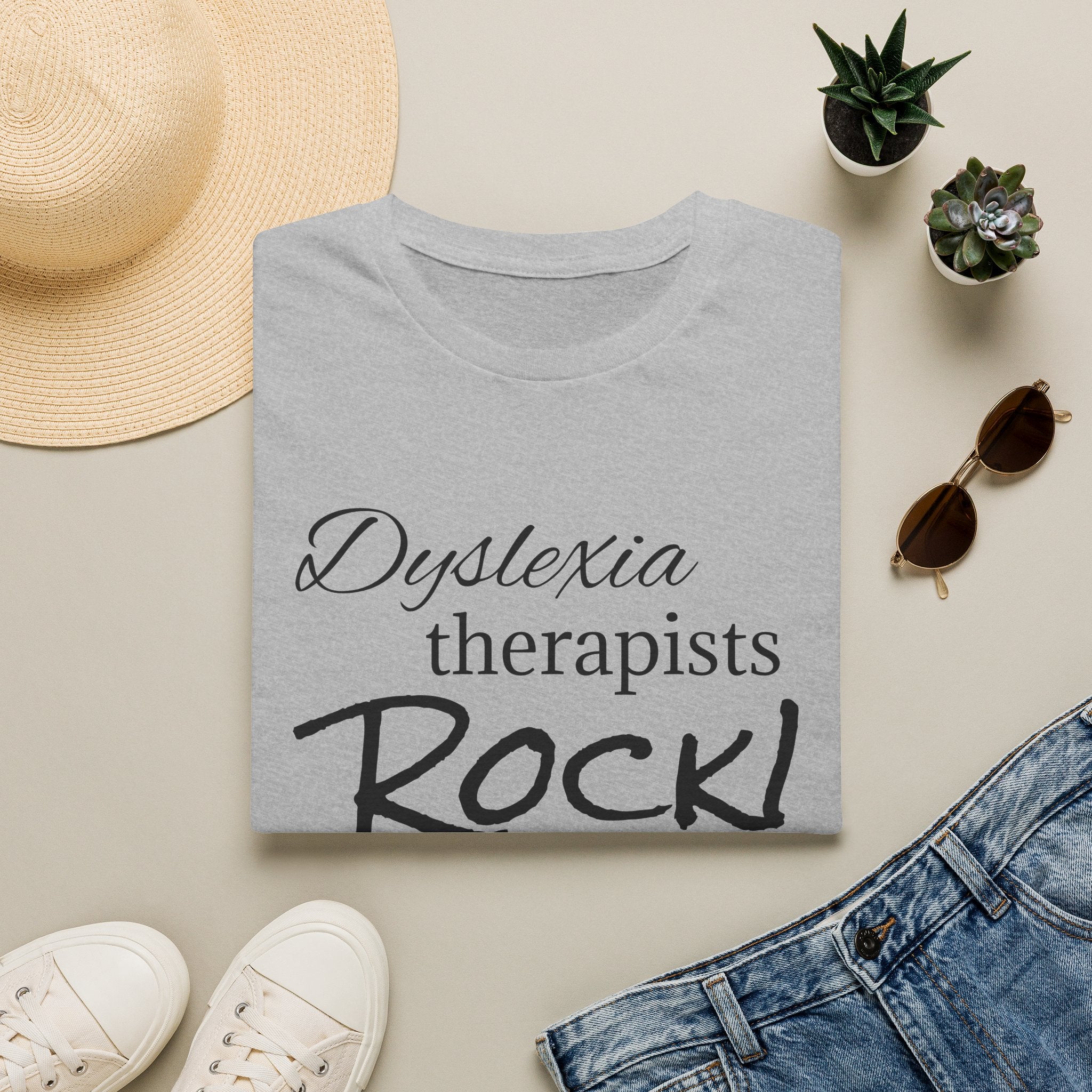 Dyslexia Therapists Rock T-Shirt