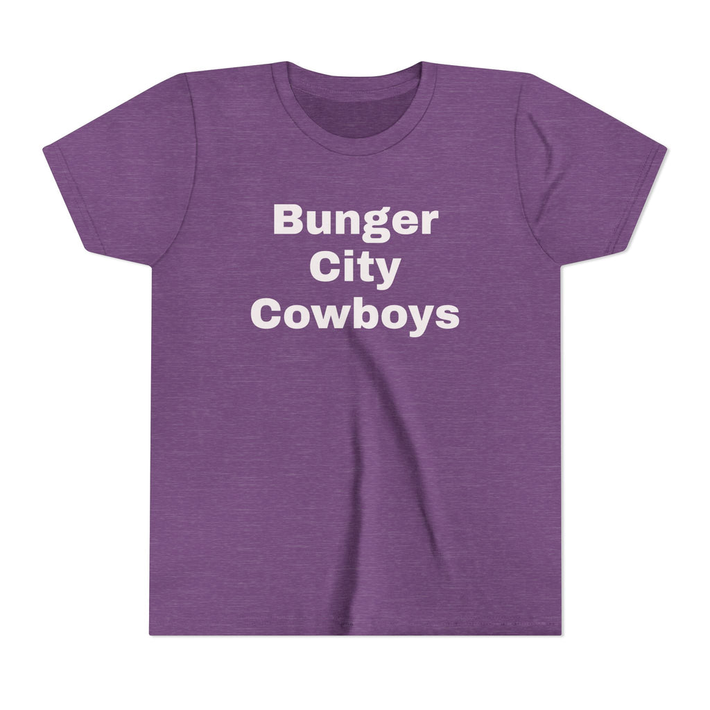 Youth Tee — "Bunger City Cowboys" Shirt