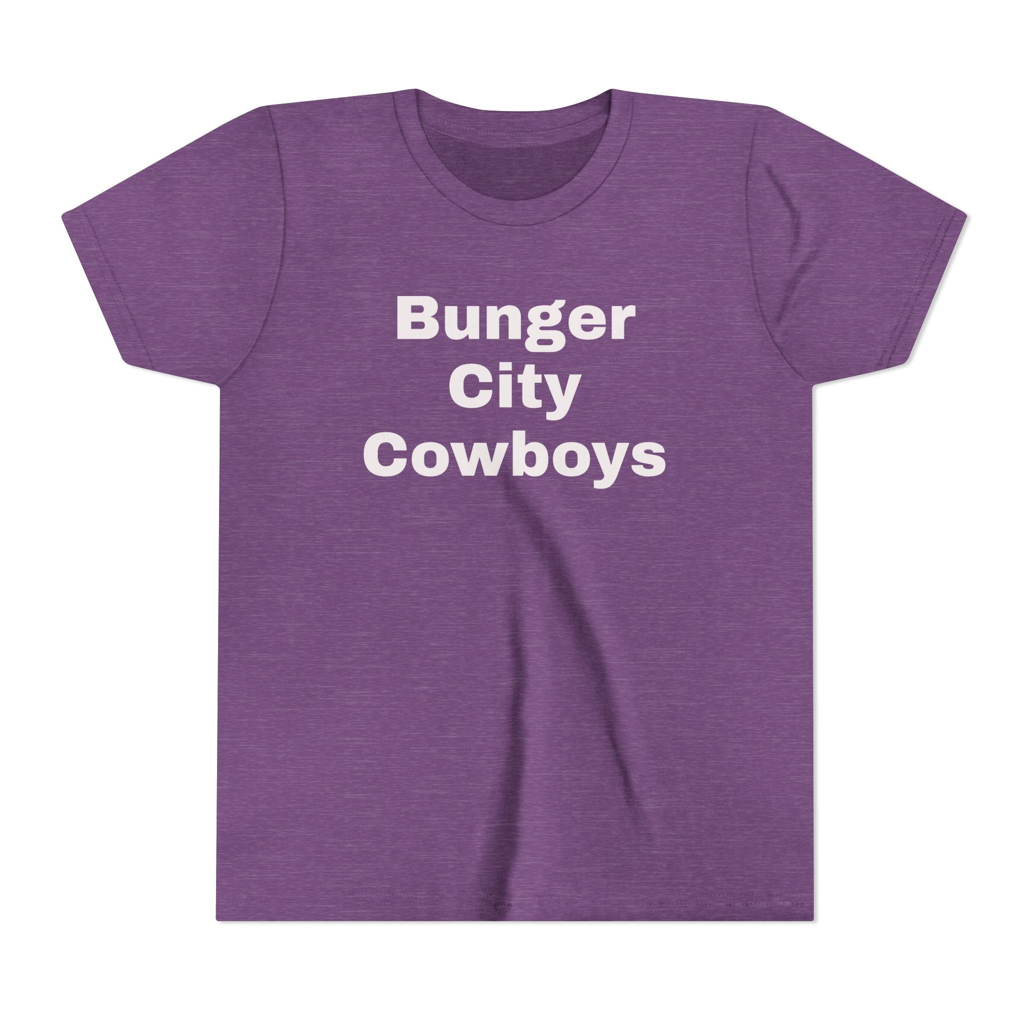 Youth Tee — "Bunger City Cowboys" Shirt