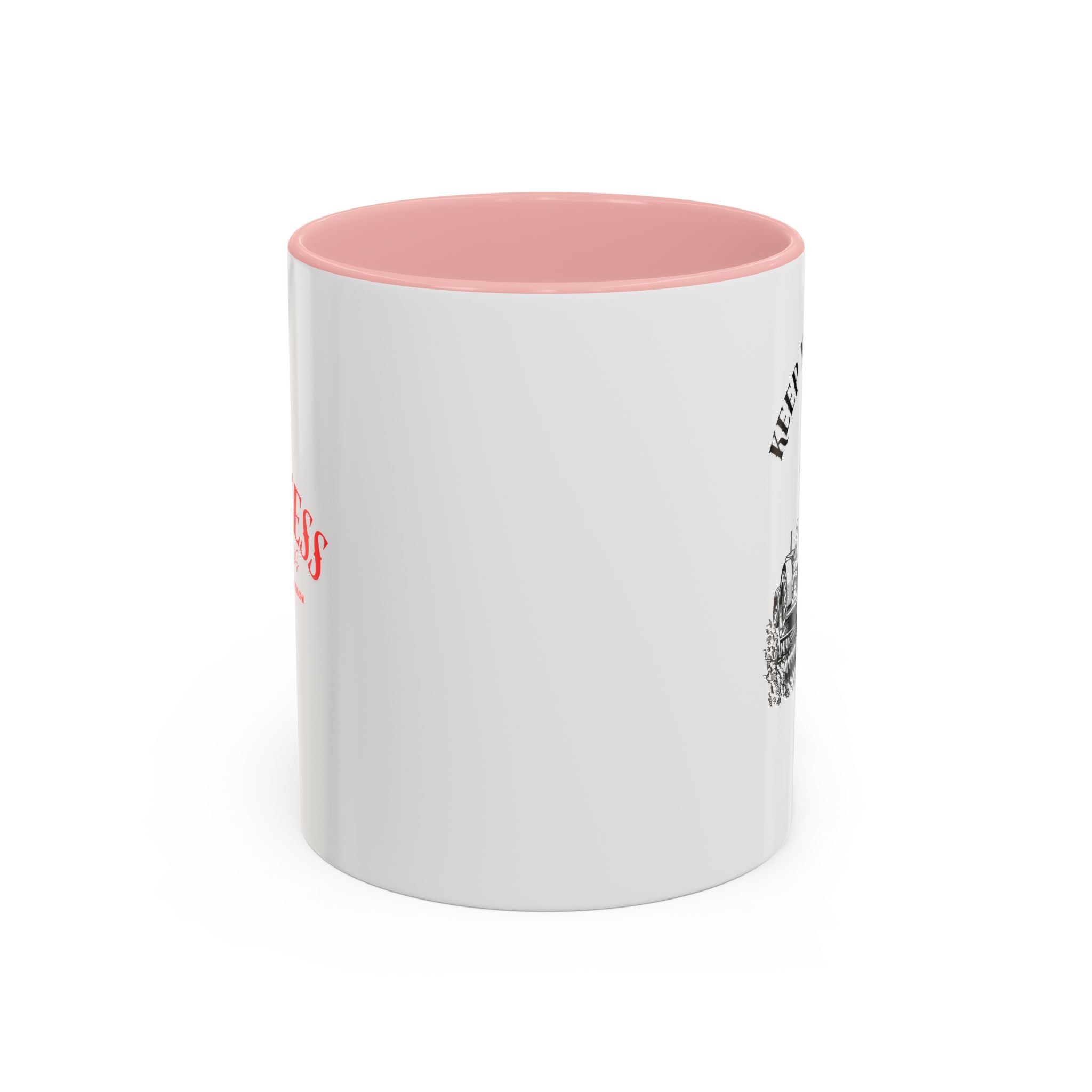 Keep Your Plow Coffee Mug — Vintage Tractor Farm Lover Accent Mug